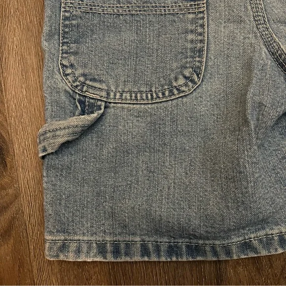 Canyon River Blues | Vintage Toddler Jean Shorts | Light Wash | Retro Surfer - Picture 7 of 7